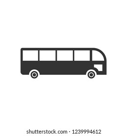 Bus. Icon Flat