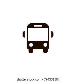 Bus icon. flat design