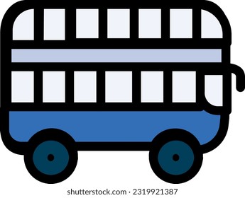 Bus Icon: A graphical representation symbolizing a bus, commonly used to represent public transportation services