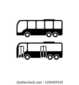 bus icon, icons vector eps10