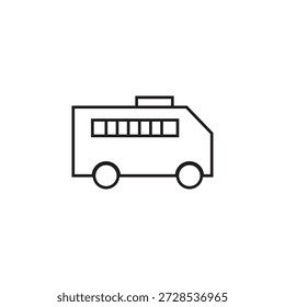 Icono de autobús Ilustración Elemento Diseño