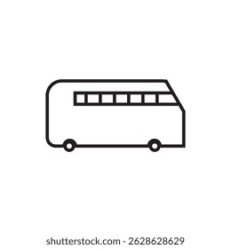 bus icon illustration element design