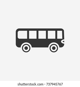 Bus icon illustration isolated vector sign symbol