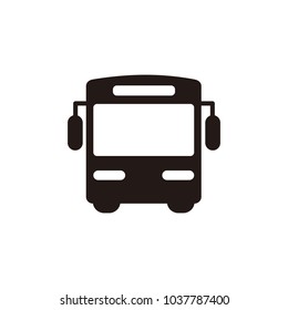 Bus icon isolated on white background