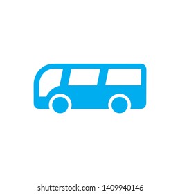 Bus icon isolated on white background