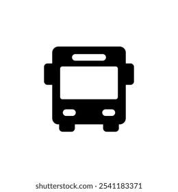 Bus icon logo design. bus sign and symbol