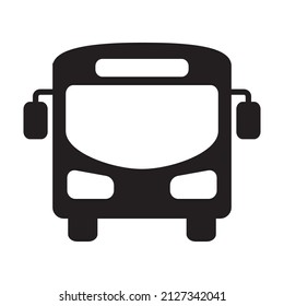 Bus Icon Logo Design Vector Template Illustration