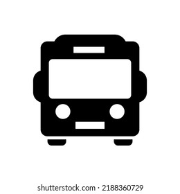 bus icon or logo isolated sign symbol vector illustration - high quality black style vector icons
