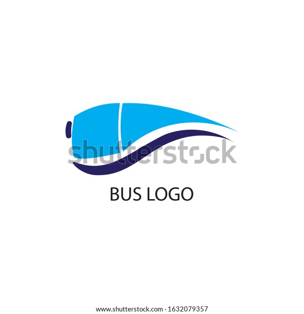 bus icon logo vector
design