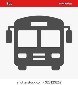 Bus Icon. Professional, pixel perfect icons optimized for both large and small resolutions. EPS 8 format.