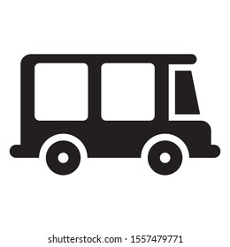 bus icon Ready to use in web design , apps, software and print. - Vector. Eps 10