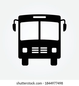 Bus icon , school bus icon design vector 