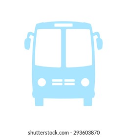 Bus icon. Schoolbus simbol.