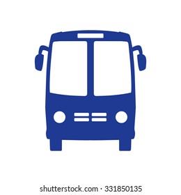 Bus icon. Schoolbus simbol.