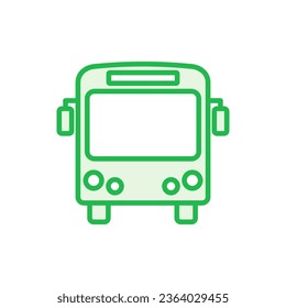 Bus icon set. bus vector icon