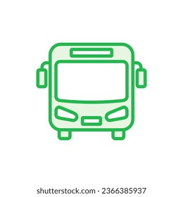 Bus icon set. bus vector icon