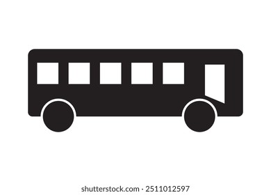 Bus icon set. bus vector icon