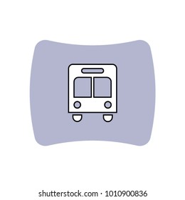 bus  icon sign