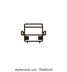 bus icon. sign design