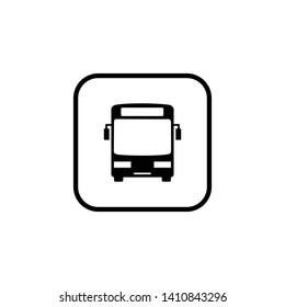 Bus icon, Bus sign, Bus symbol vector