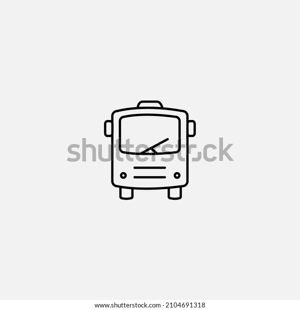 Bus icon sign vector,Symbol, logo illustration for\
web and mobile