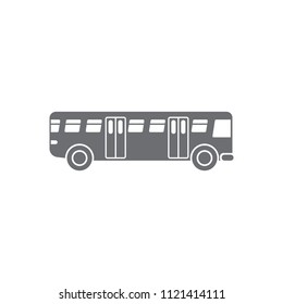 Bus icon. Simple element illustration. Bus symbol design from Transport collection set. Can be used for web and mobile on white background