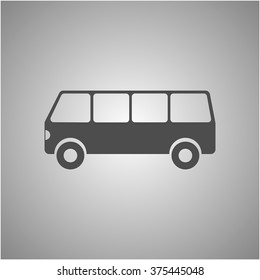 Bus icon - stock vector