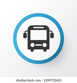 Bus icon symbol. Premium quality isolated autobus element in trendy style.