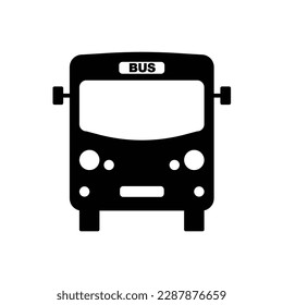 Bus, icono de bus, vector de símbolo de bus, ilustración de bus