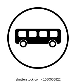 bus icon, transport 