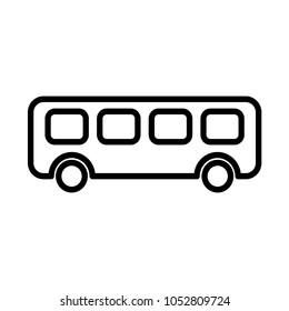 Bus Icon Transport Trip Stock Vector (Royalty Free) 1052809724 ...