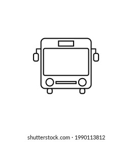 icono de bus, vector de transporte, ilustración de transporte