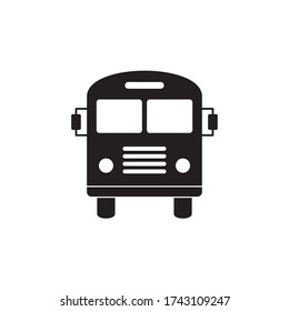 Bus icon, transportation icon vector illustration