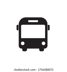 bus icon transportation vector illustration
