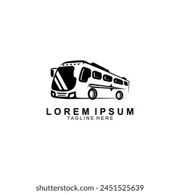 Bus Icon, travel bus logo template.
