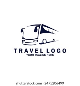 Bus Icon, travel bus logo template.	