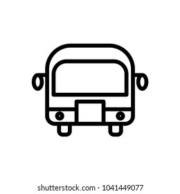 bus icon vector