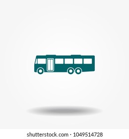 Bus icon vector.