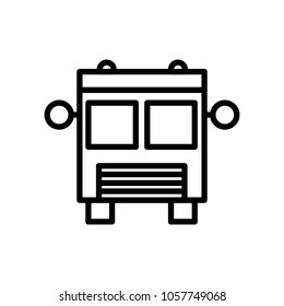 bus icon vector