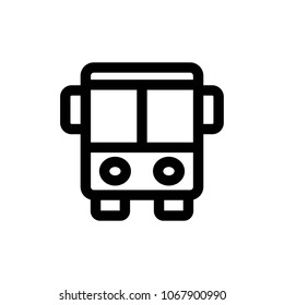 bus icon vector