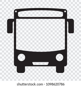 Bus icon, vector