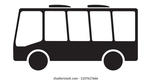 Bus icon vector