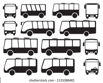 Bus icon vector
