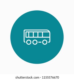 bus icon vector