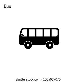 Bus icon vector