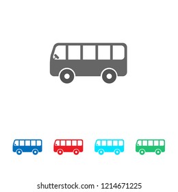 Bus icon vector