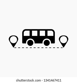 bus icon vector