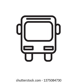 bus icon vector
