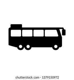 Glyph Icon Bus Blind Spot Vector Stock Vector (Royalty Free) 1616274637