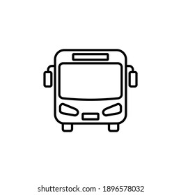 Bus Icon Vector. Bus Vector Icon